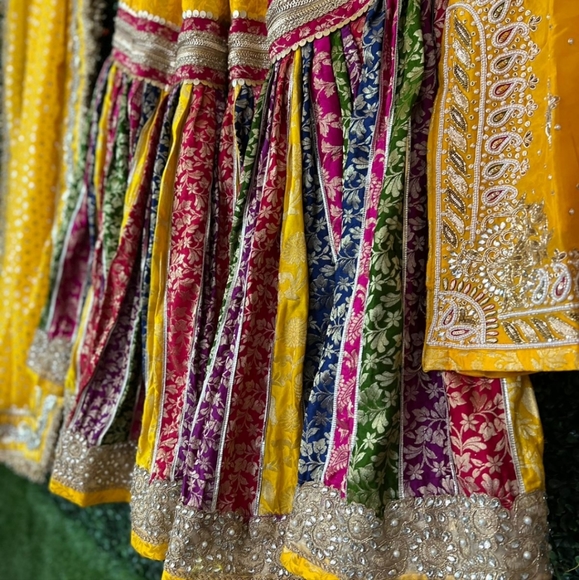 NEW gharara pants and top and dupatta - Picture 7 of 10